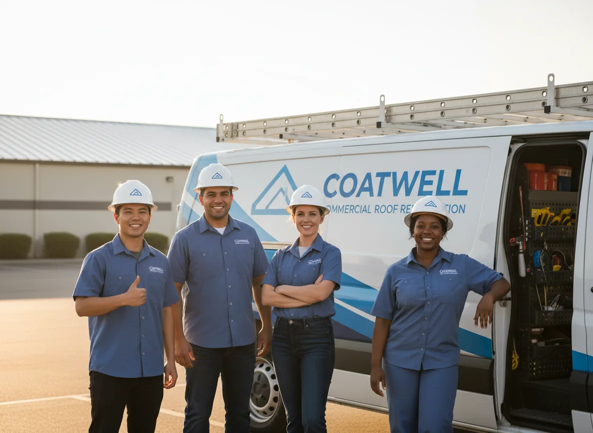 Commercial roof coating company in Carlton, PA